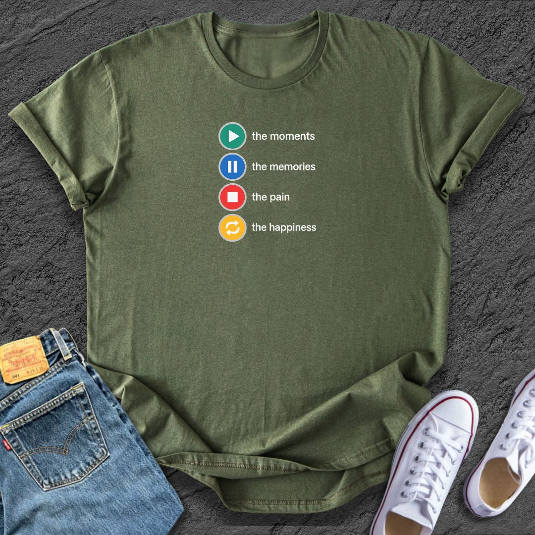 Play the Moments Tee