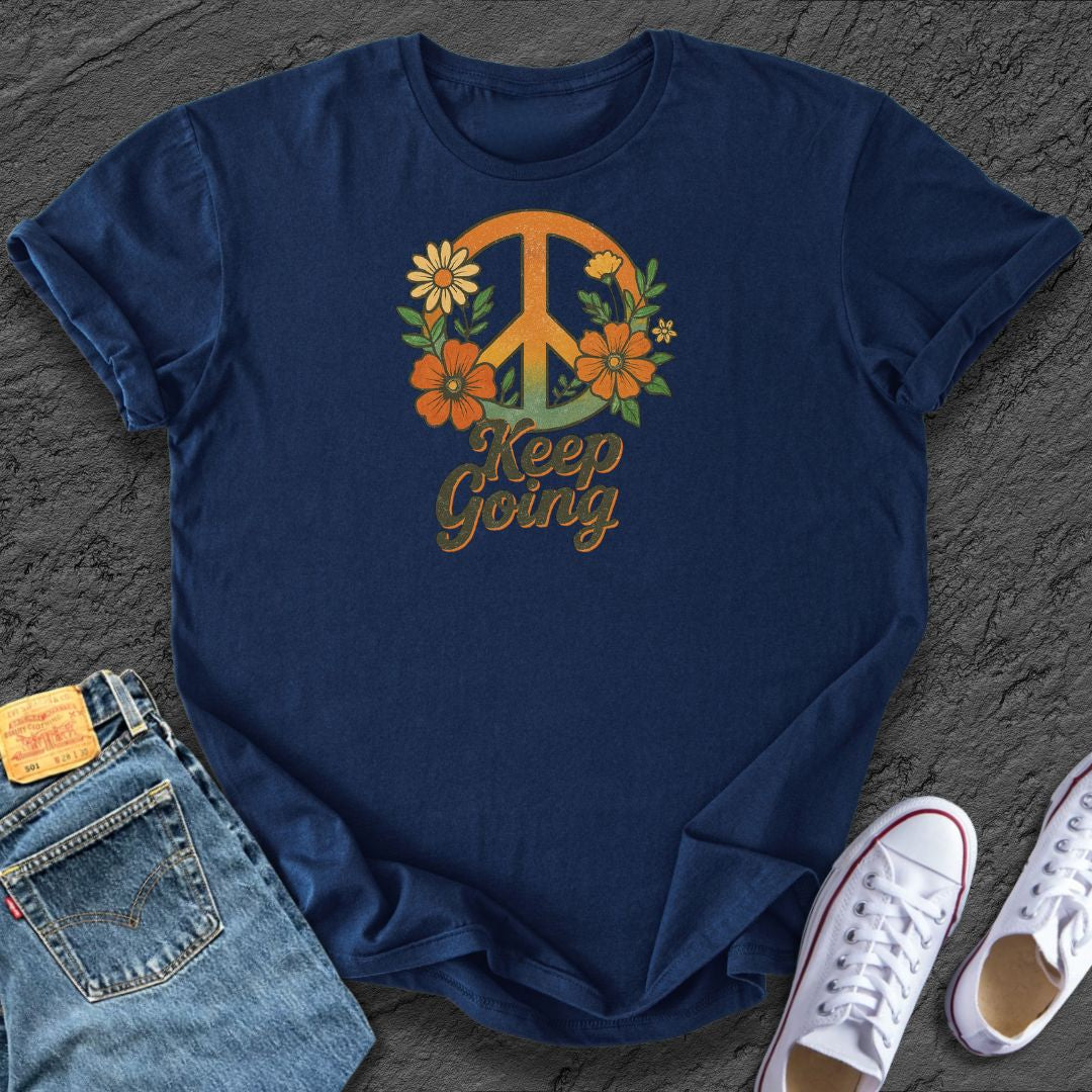 Keep Going Peace Tee