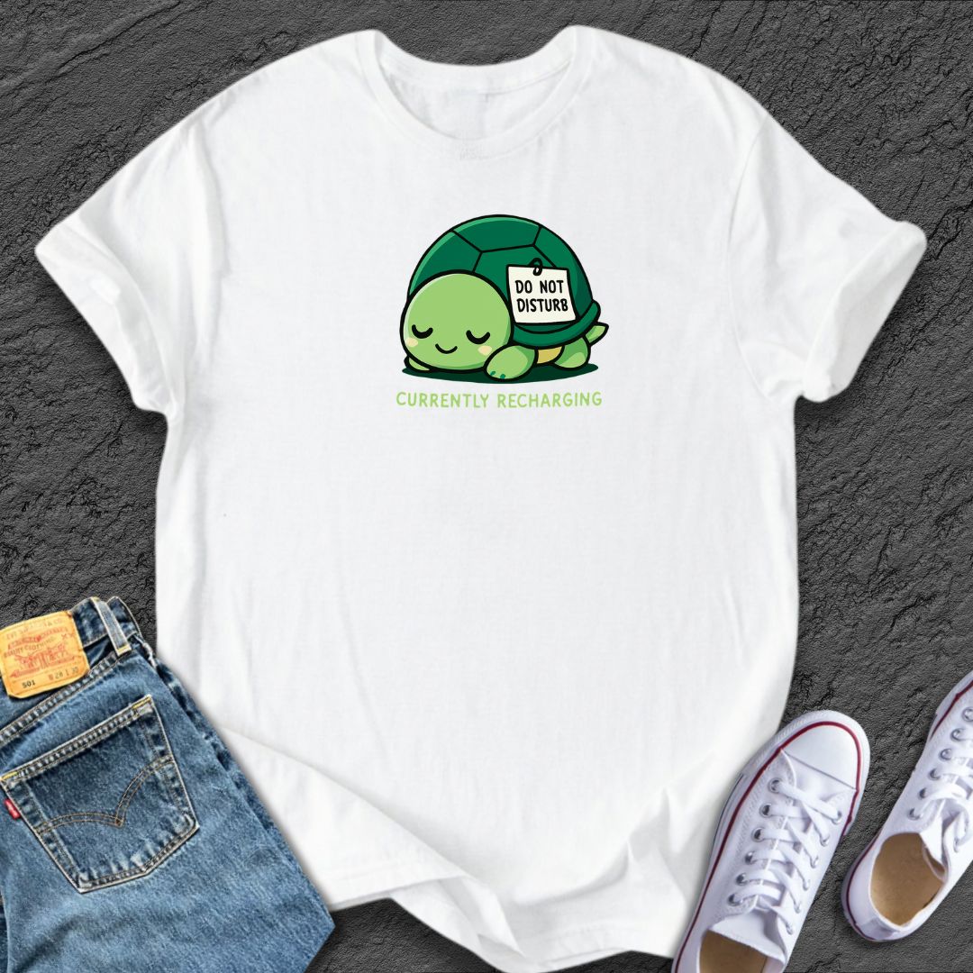 Recharging Turtle Tee