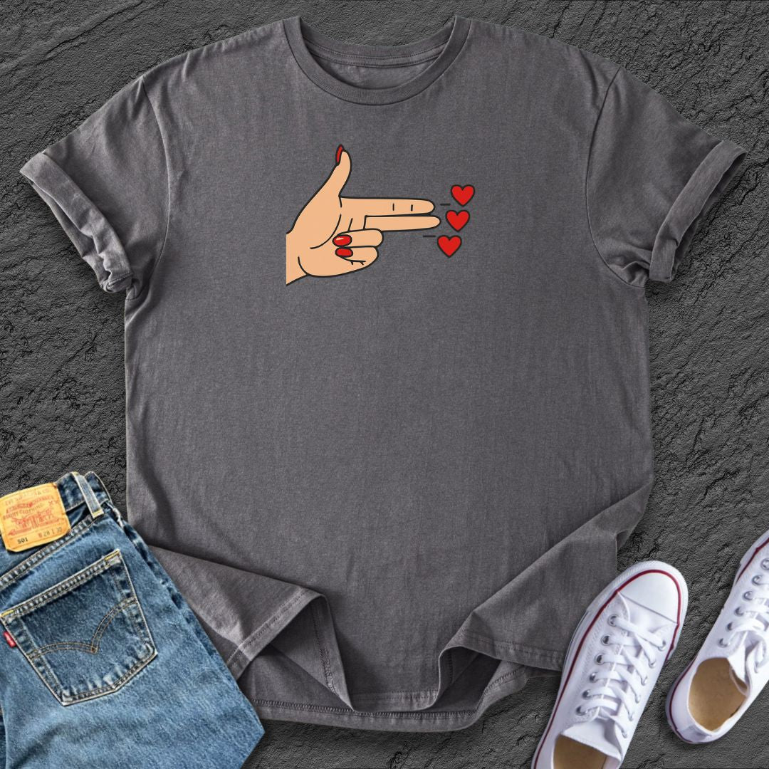 Shoot Hearts Tee