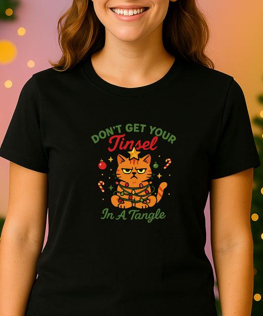 Cat Tinsel Tee