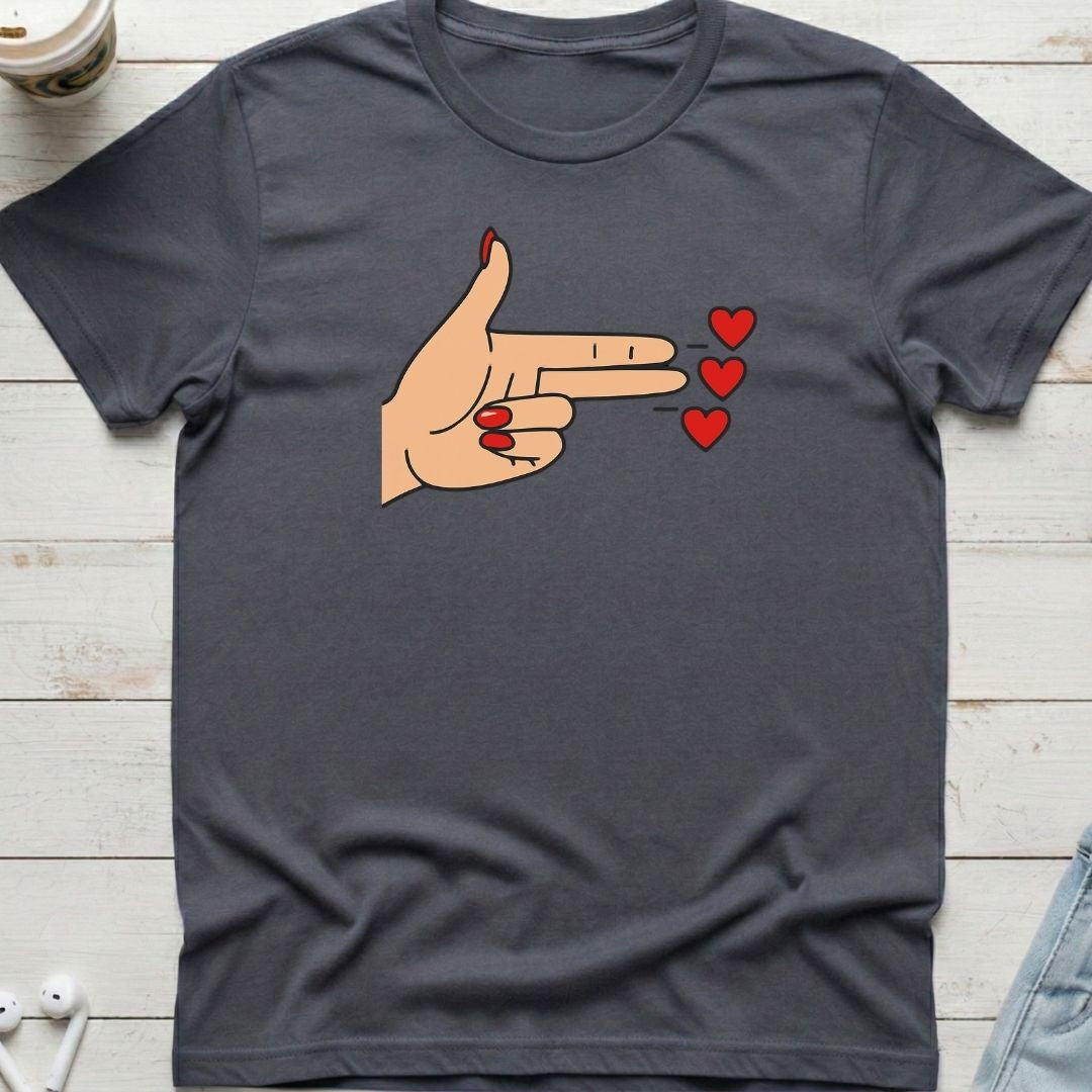 Heart Finger Tee