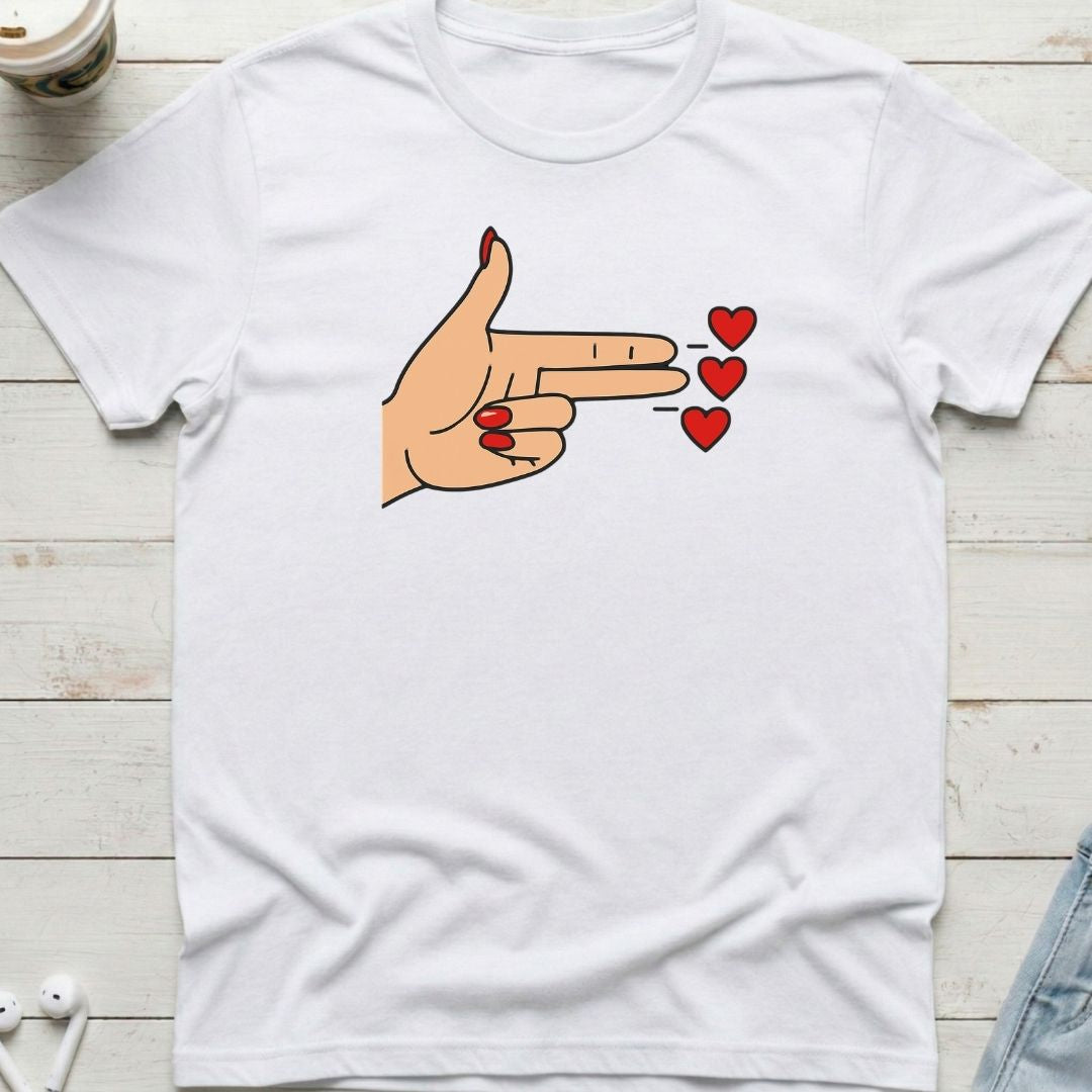 Heart Finger Tee