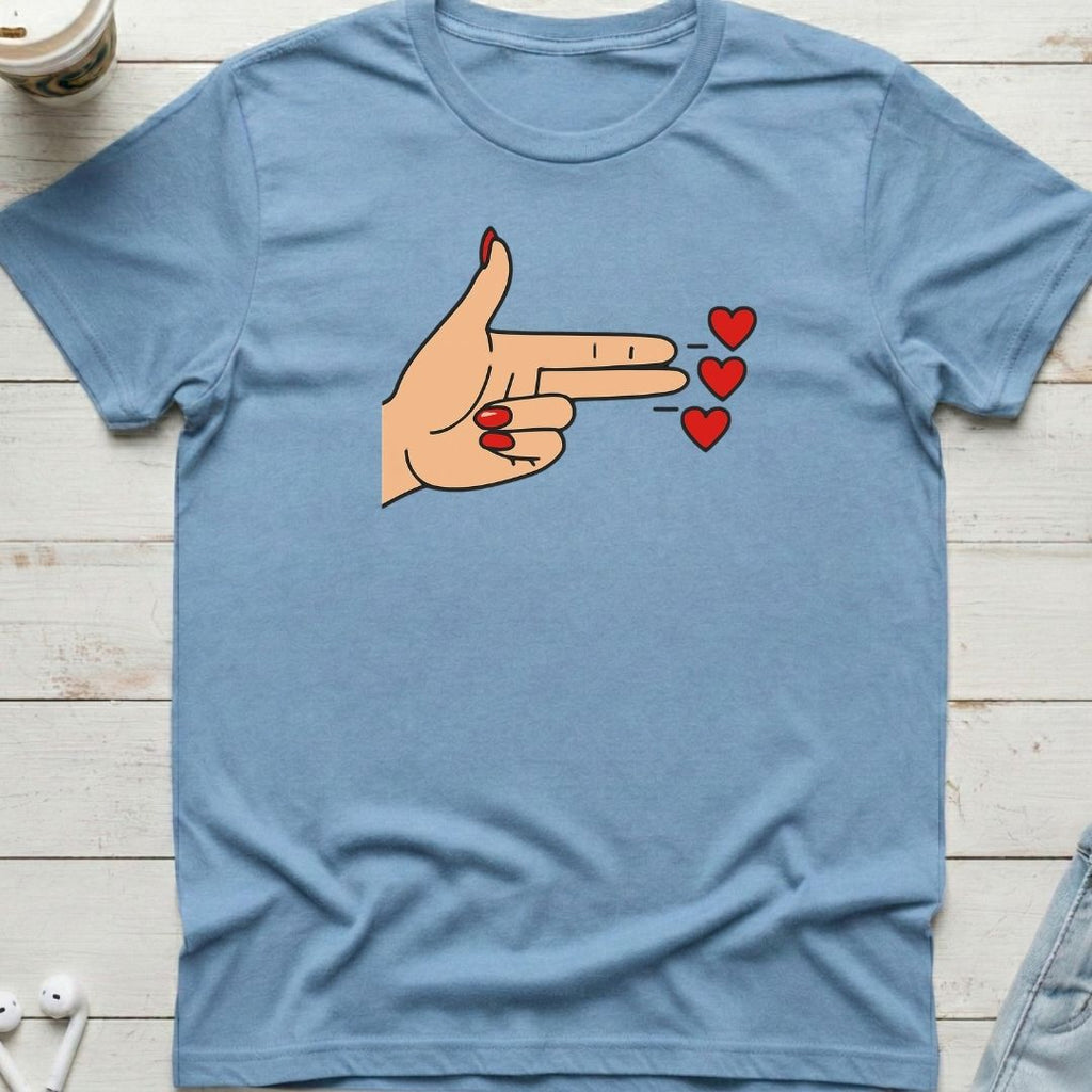 Heart Finger Tee