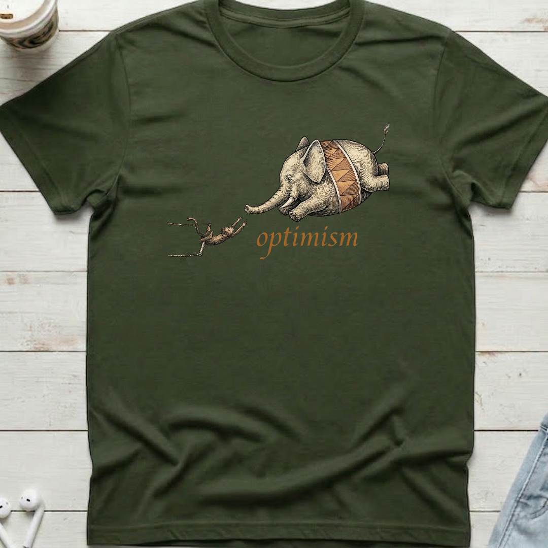Monkey Optimism Tee