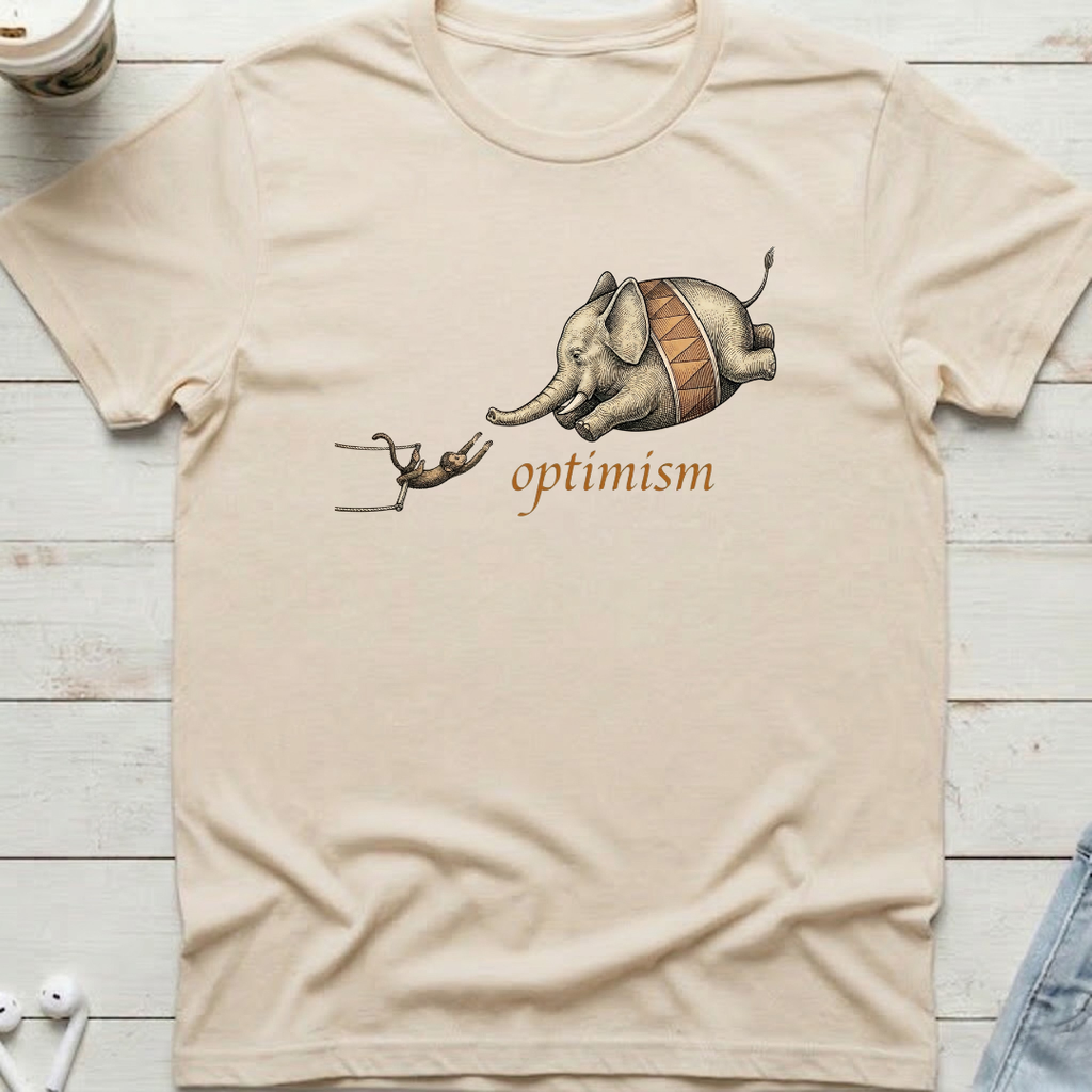 Monkey Optimism Tee
