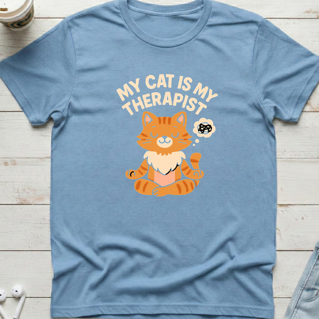 Cat Therapist Tee