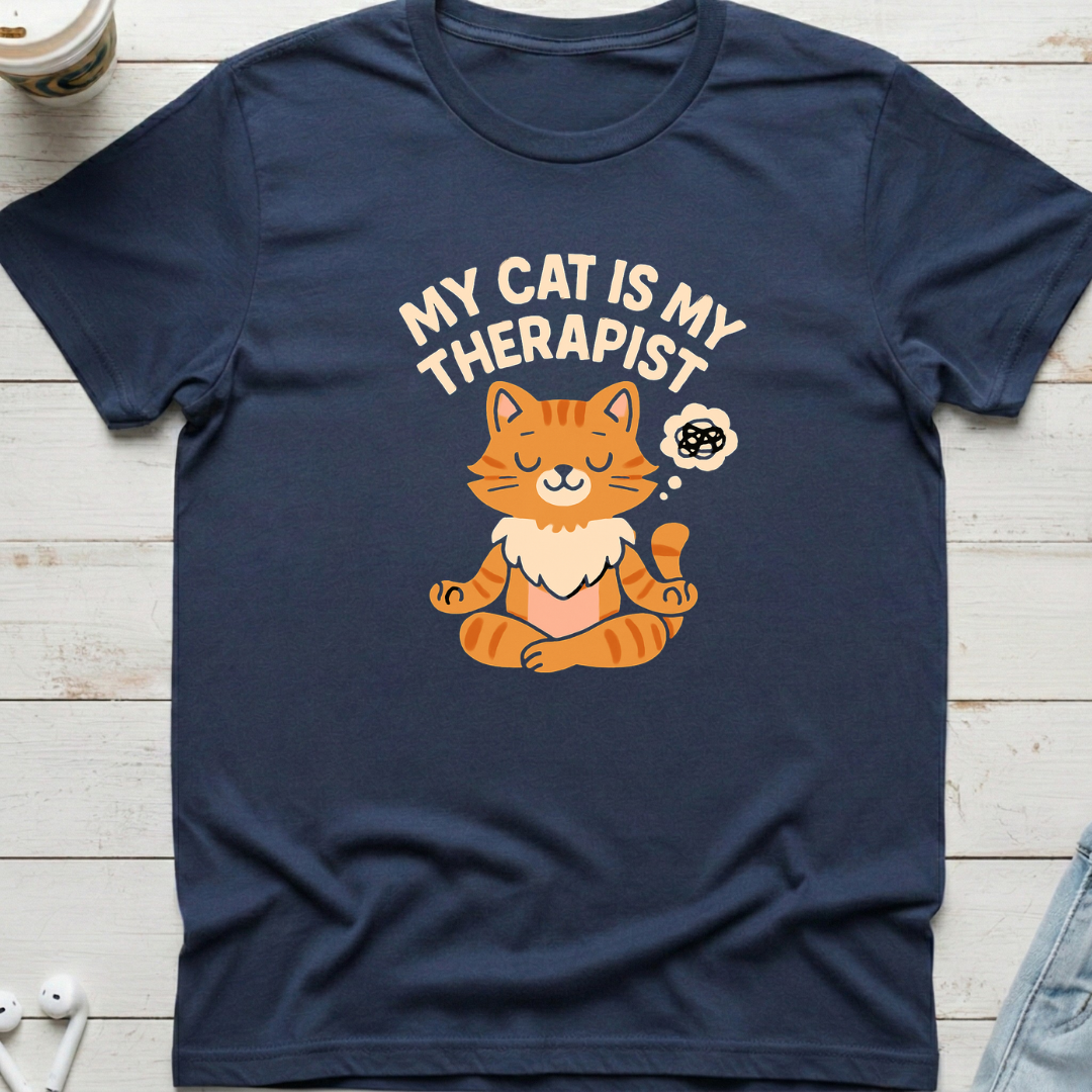 Cat Therapist Tee