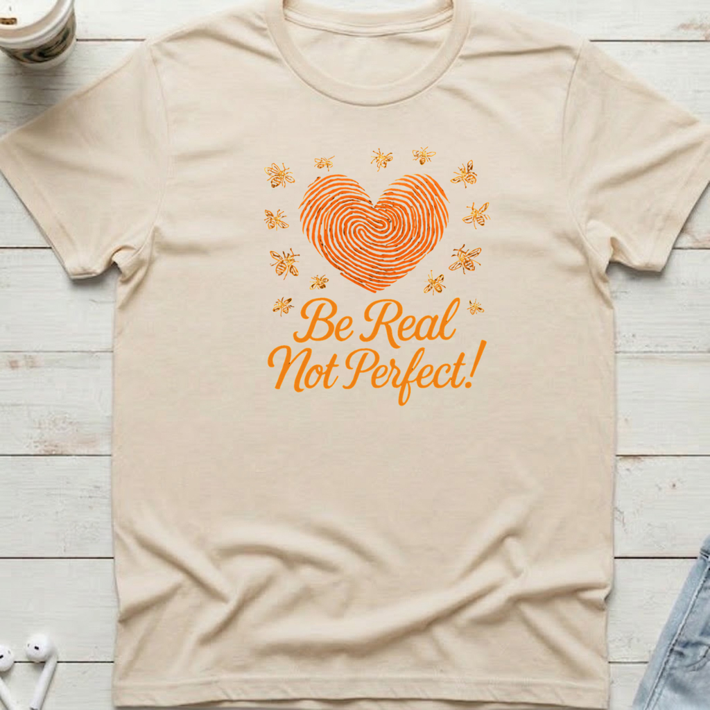 Be Real Not Perfect Tee