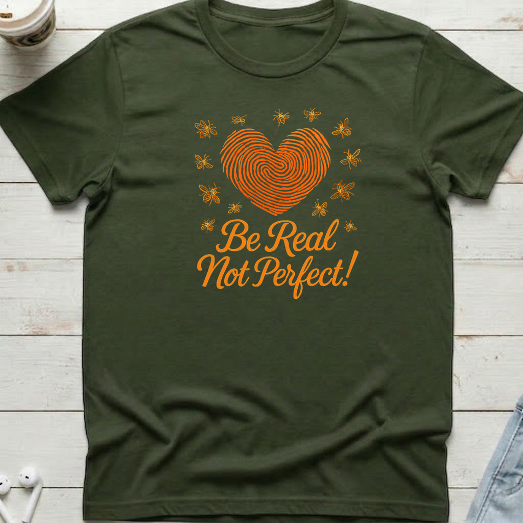 Be Real Not Perfect Tee