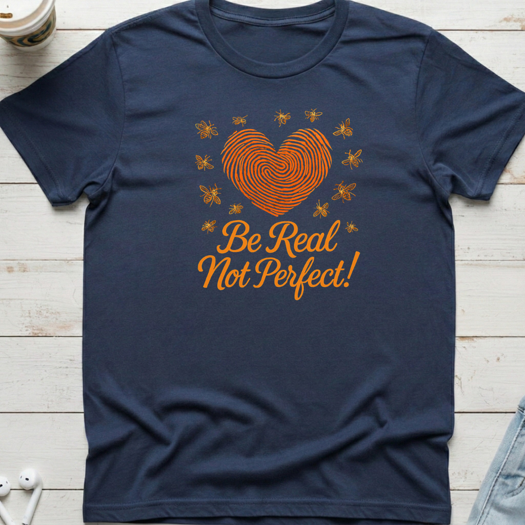 Be Real Not Perfect Tee