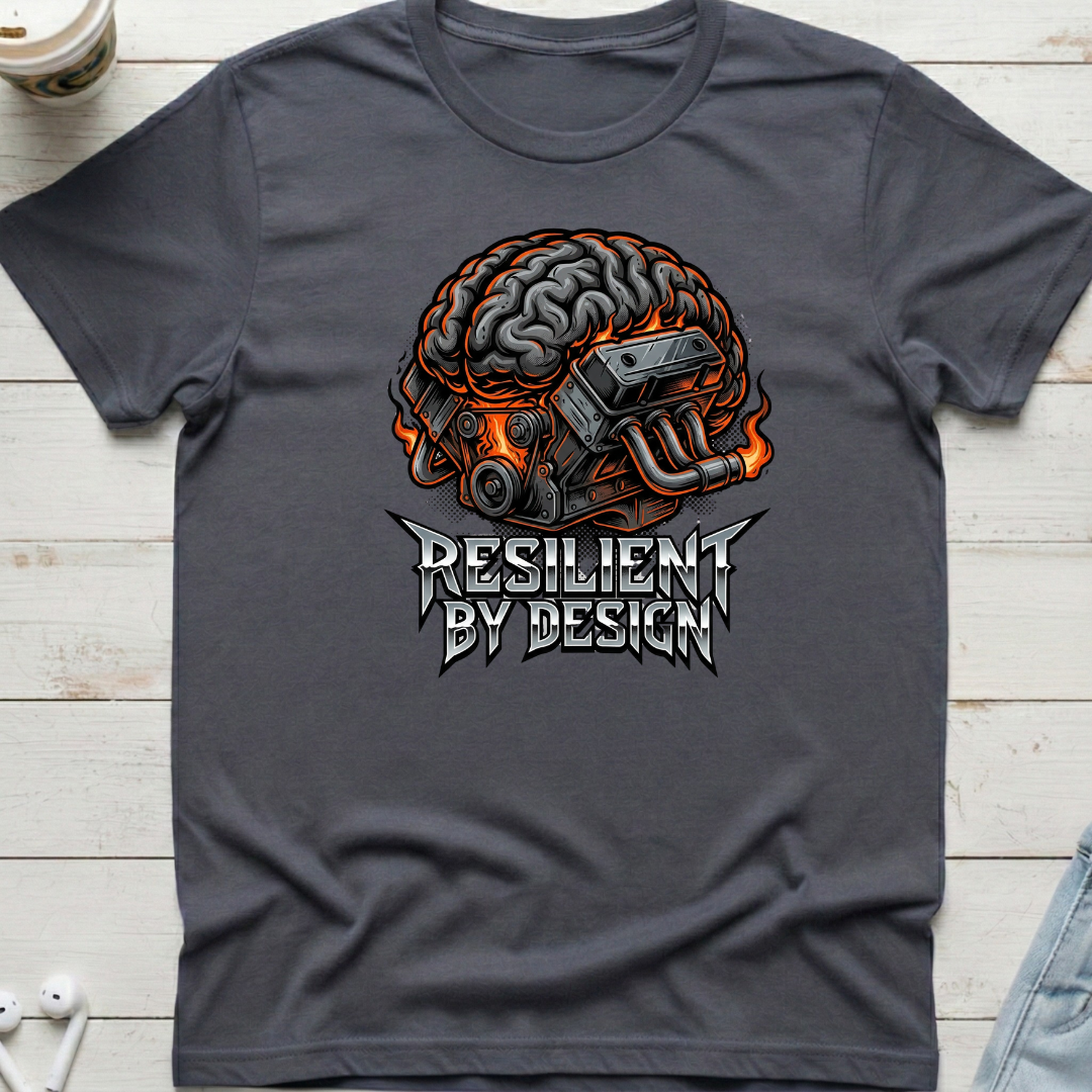 Resilient Engine Brain Tee