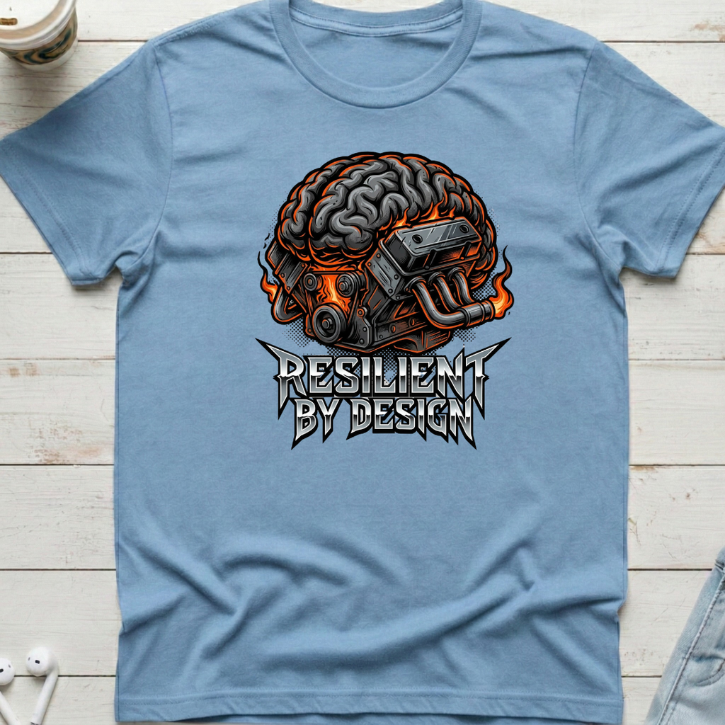 Resilient Engine Brain Tee