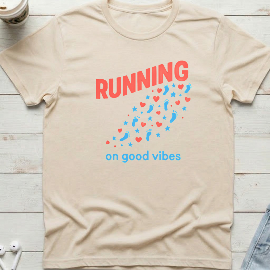 Running Good Vibes Tee