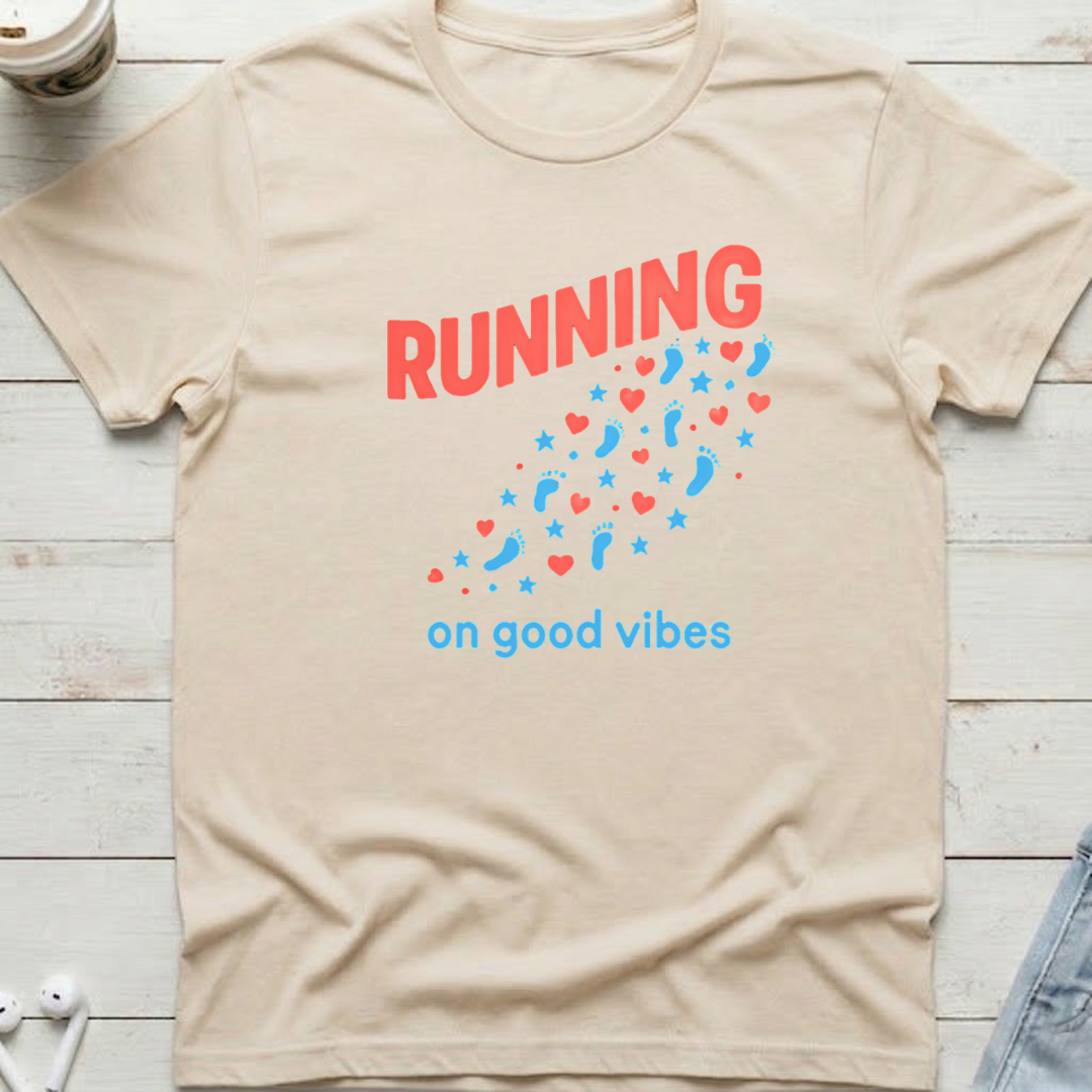 Running Good Vibes Tee