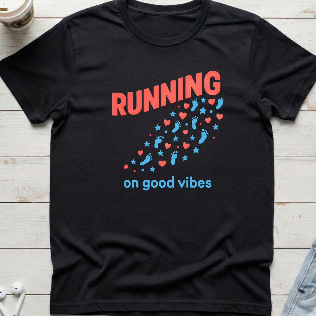 Running Good Vibes Tee