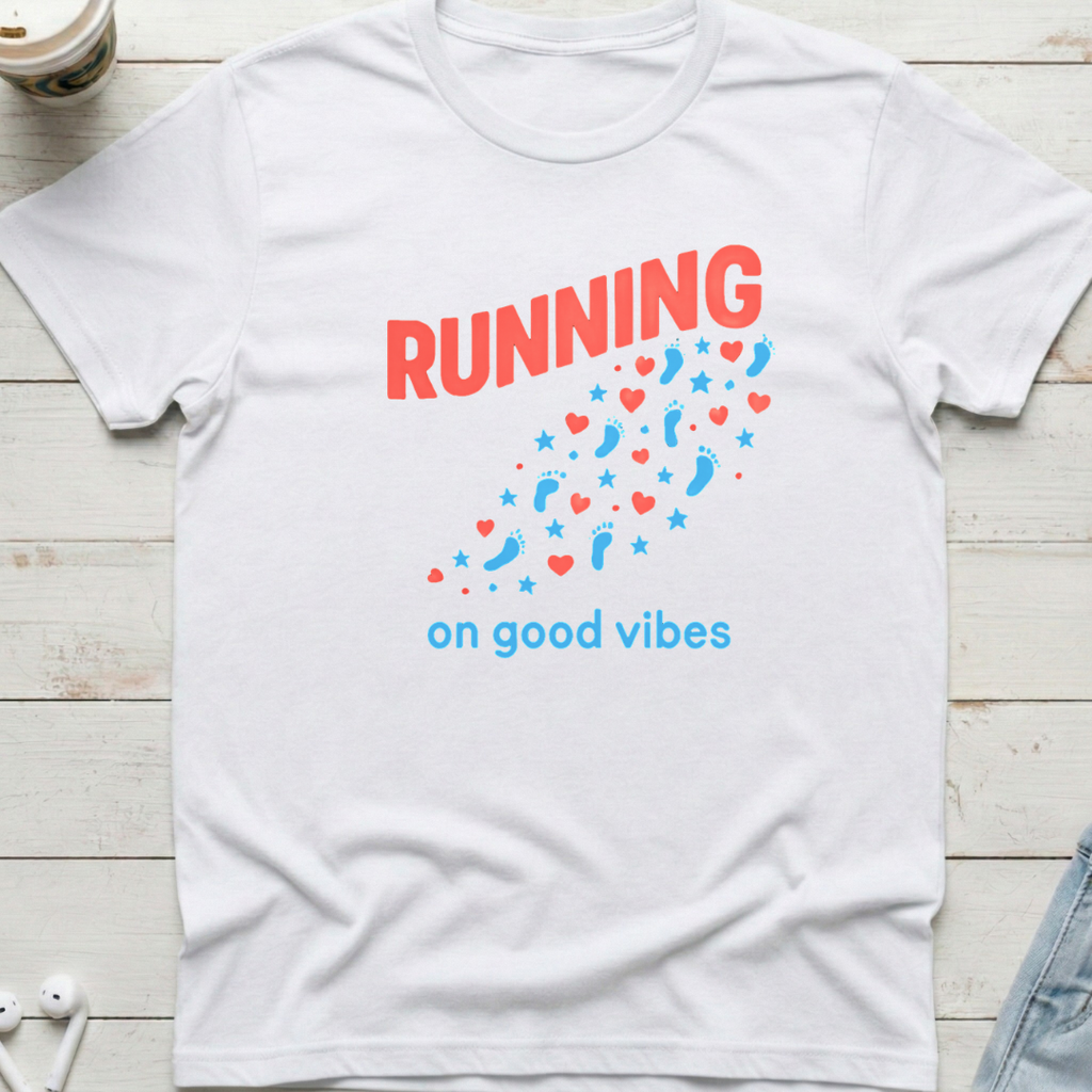 Running Good Vibes Tee