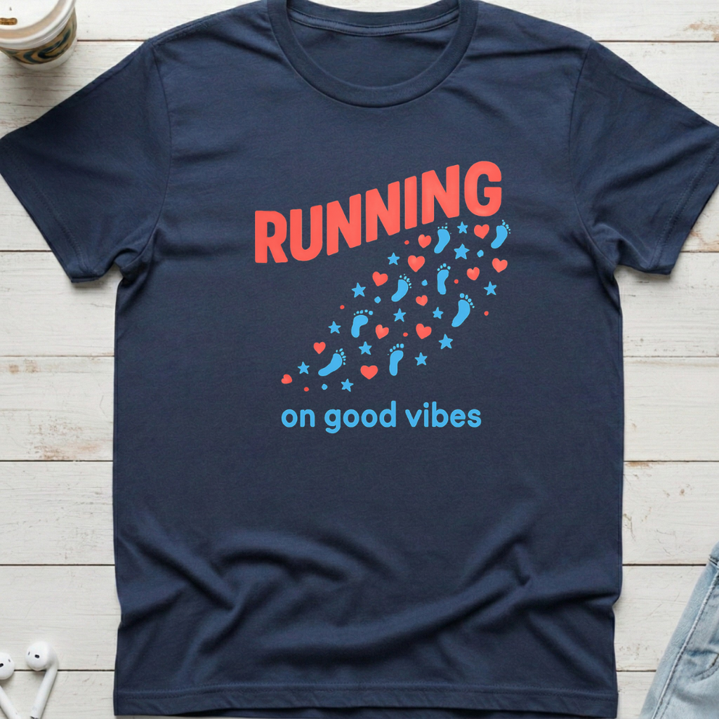 Running Good Vibes Tee