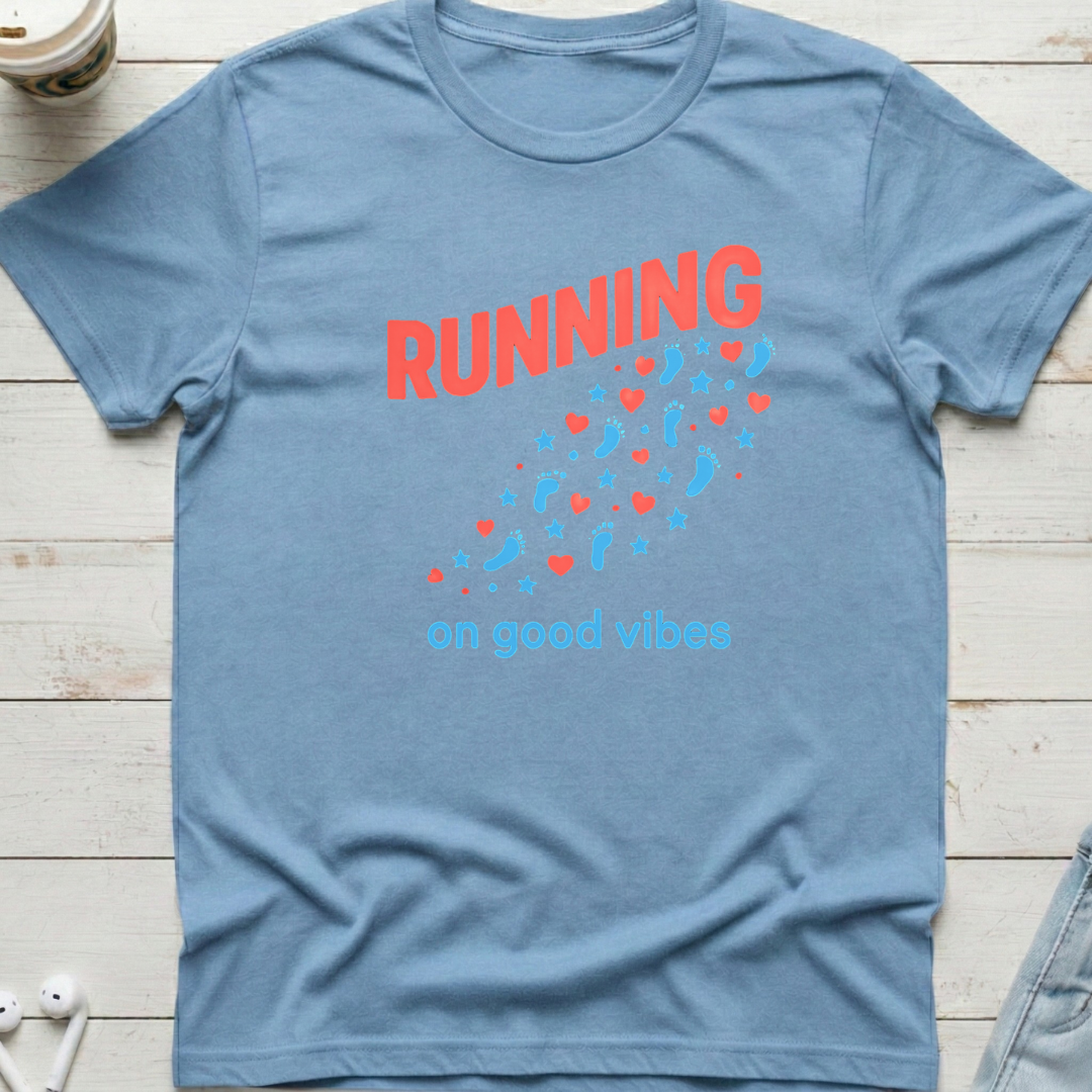 Running Good Vibes Tee