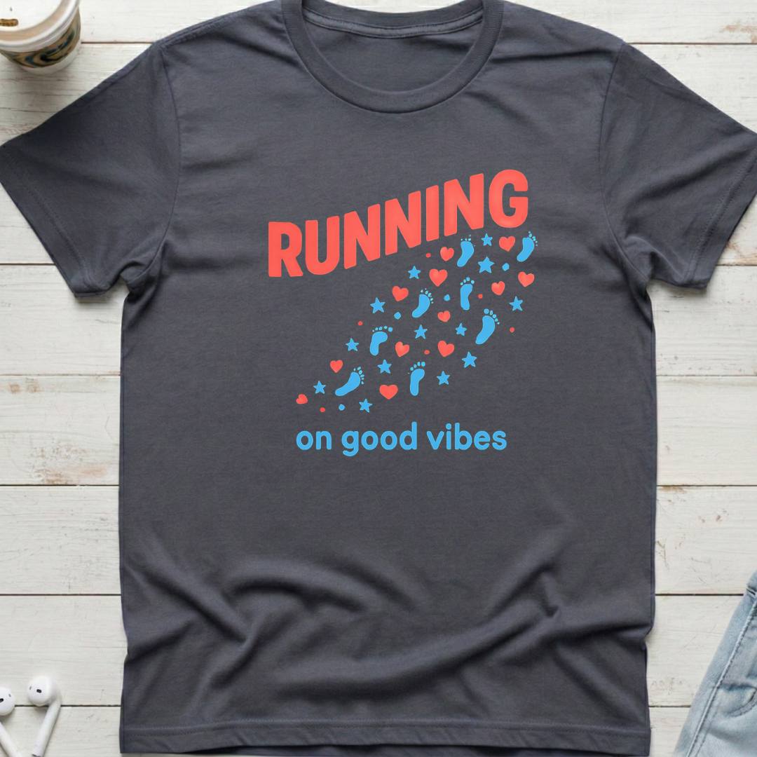 Running Good Vibes Tee