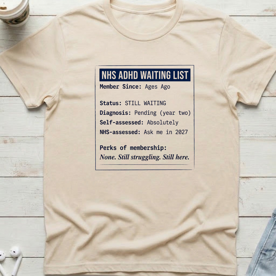 NHS ADHD List Tee