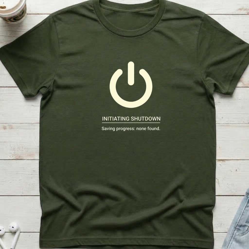 Power Button Tee