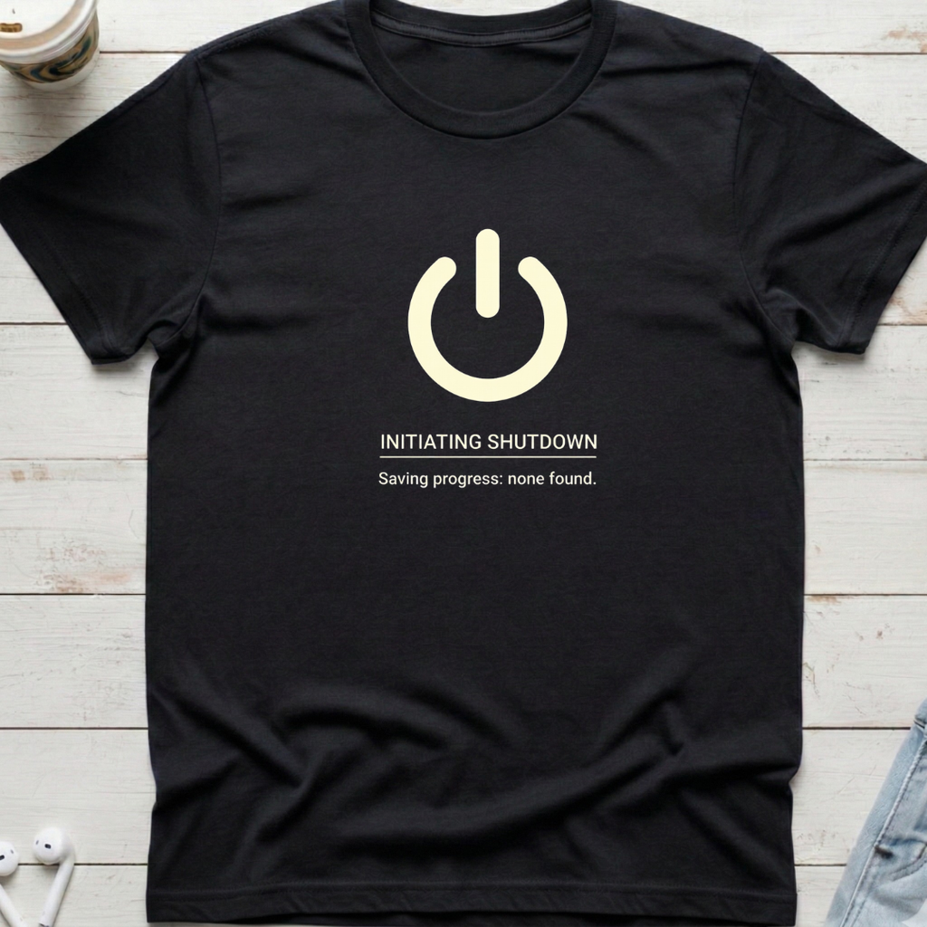 Power Button Tee