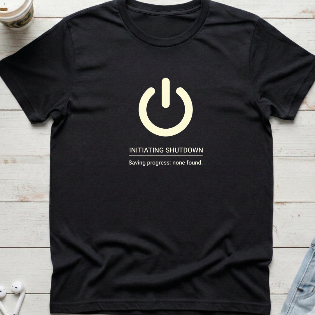 Power Button Tee