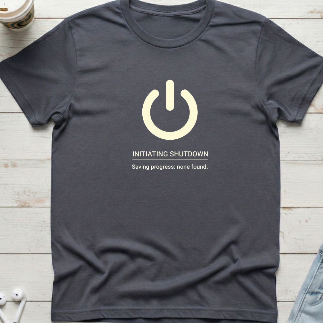 Power Button Tee