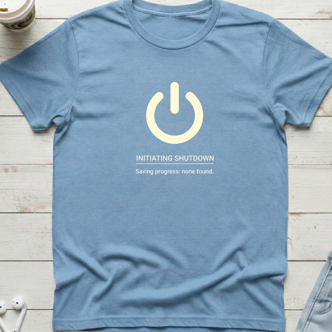Power Button Tee