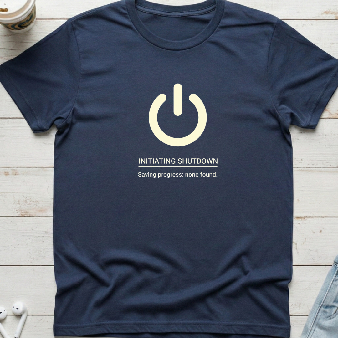 Power Button Tee