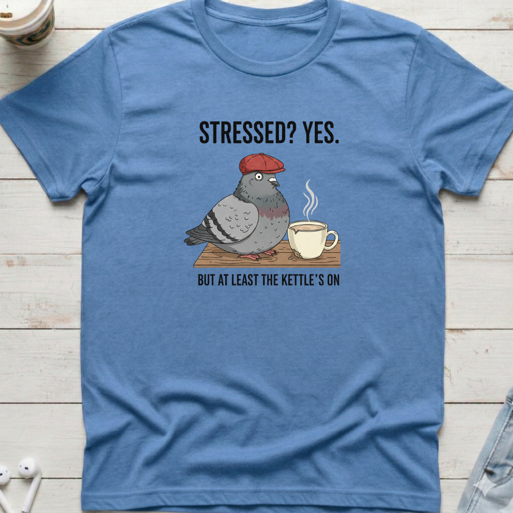 Stressed Pigeon Tee