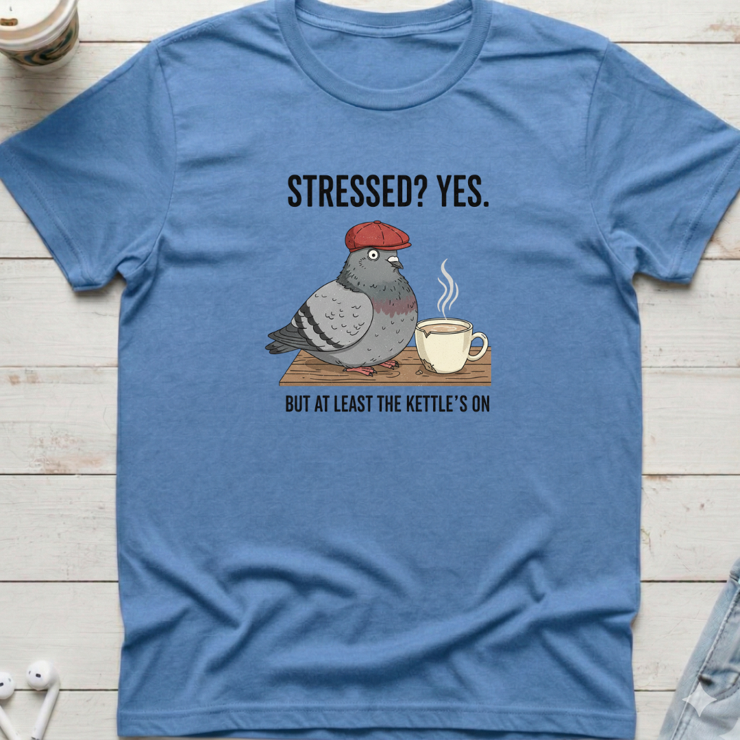 Stressed Pigeon Tee