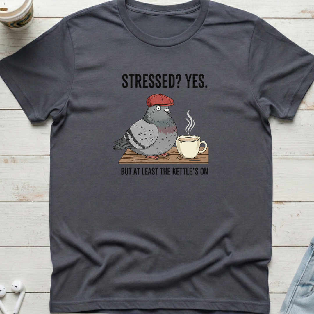 Stressed Pigeon Tee