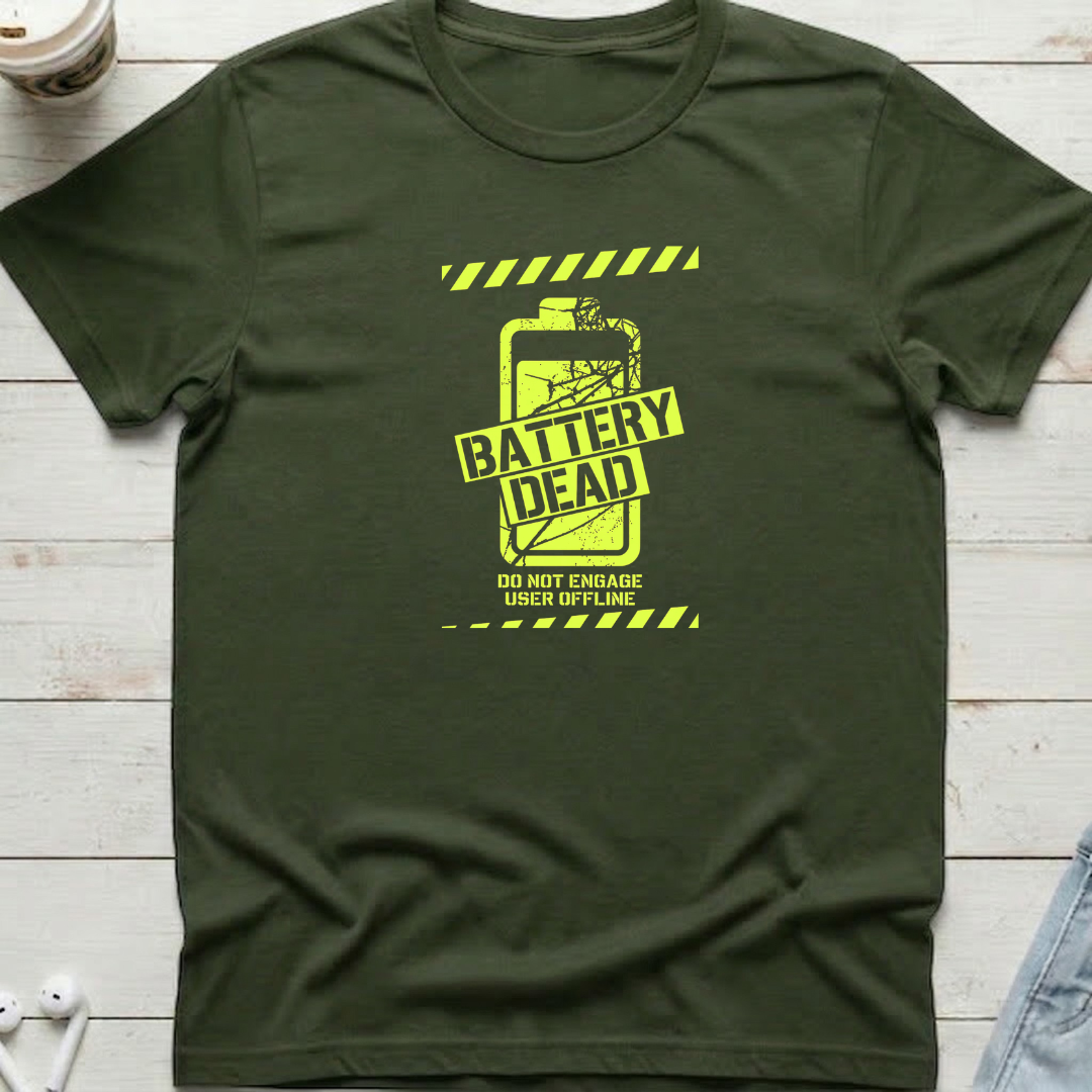Battery Dead Tee
