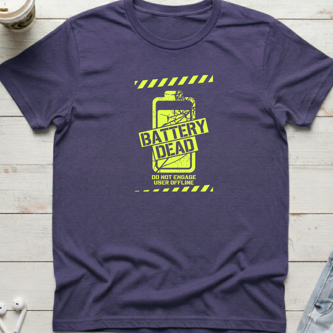 Battery Dead Tee