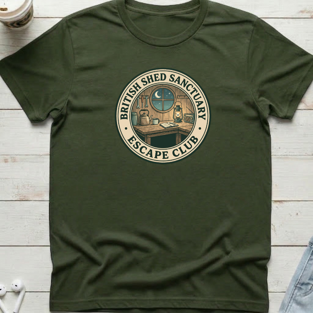 Shed Sanctuary Club Tee