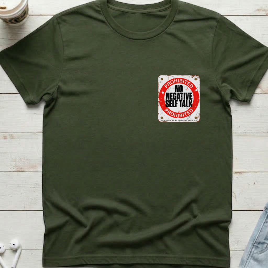 No Neagtive Pocket Tee