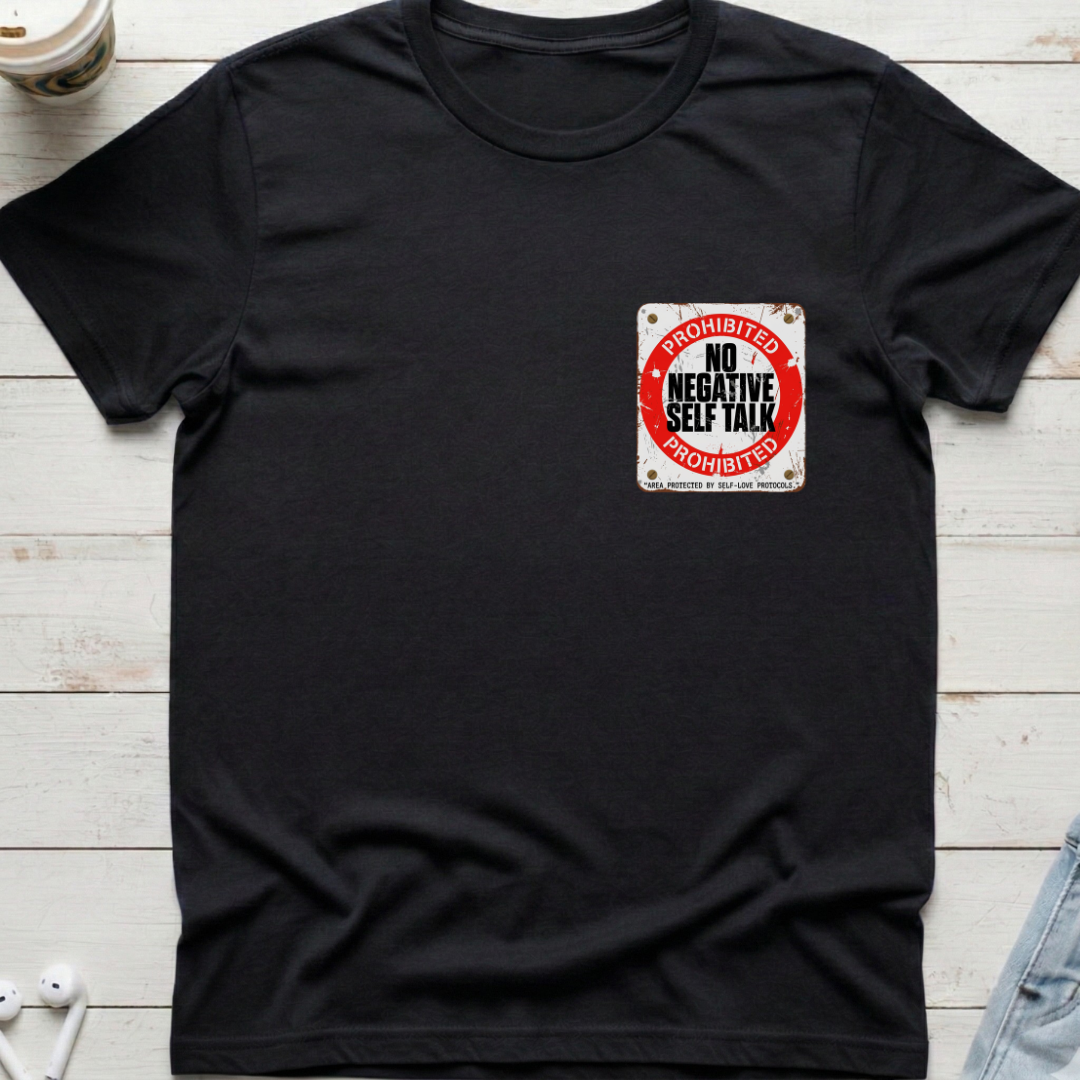 No Neagtive Pocket Tee