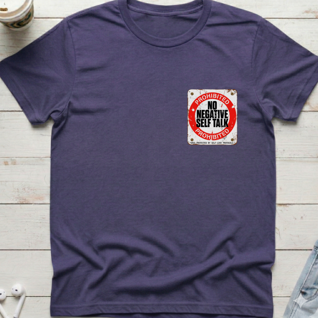 No Neagtive Pocket Tee