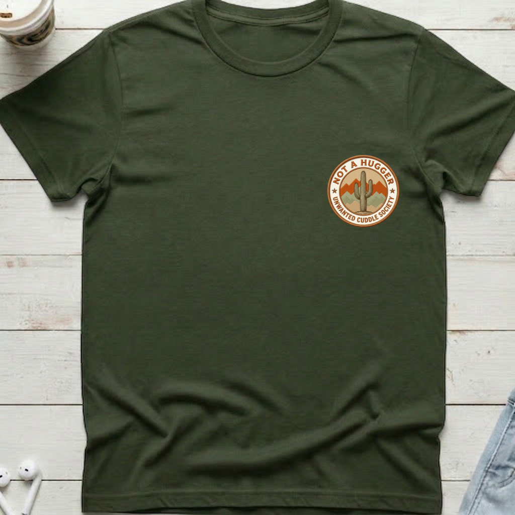 Not a Hugger Pocket Tee