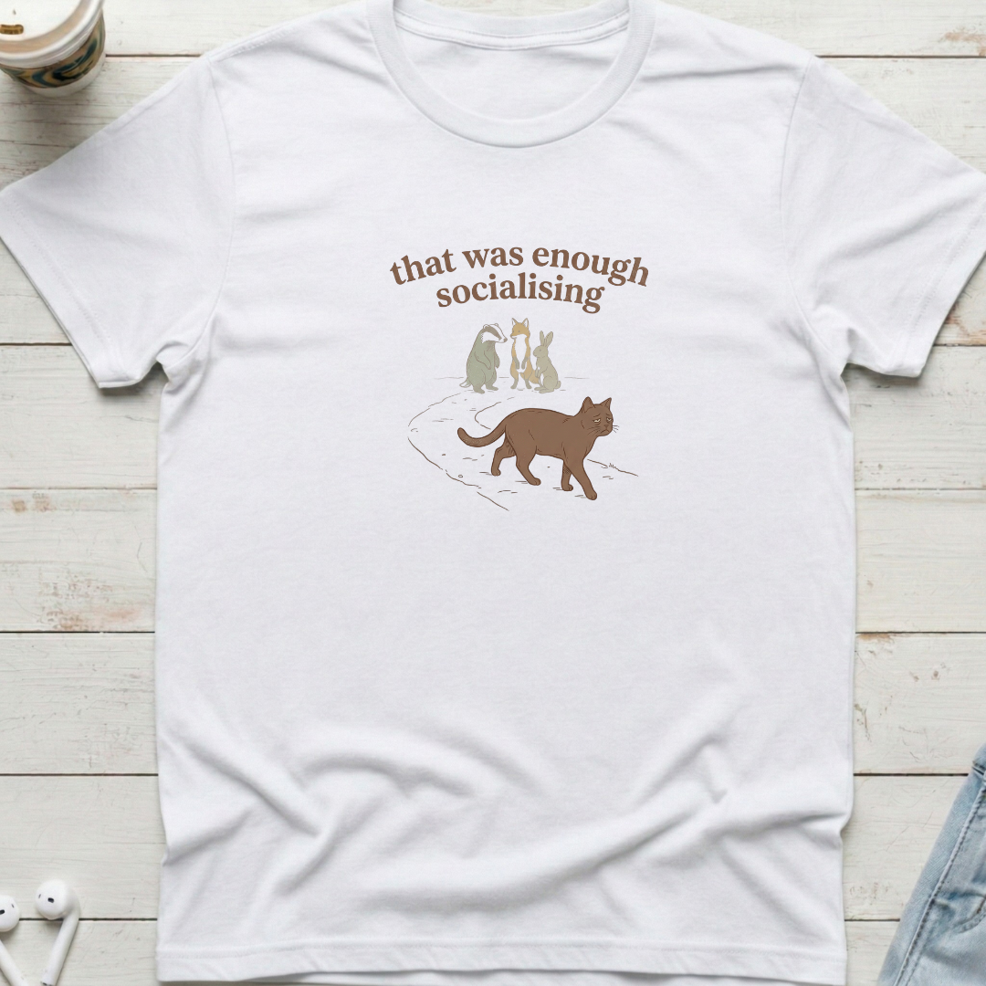 Introvert Cat Tee