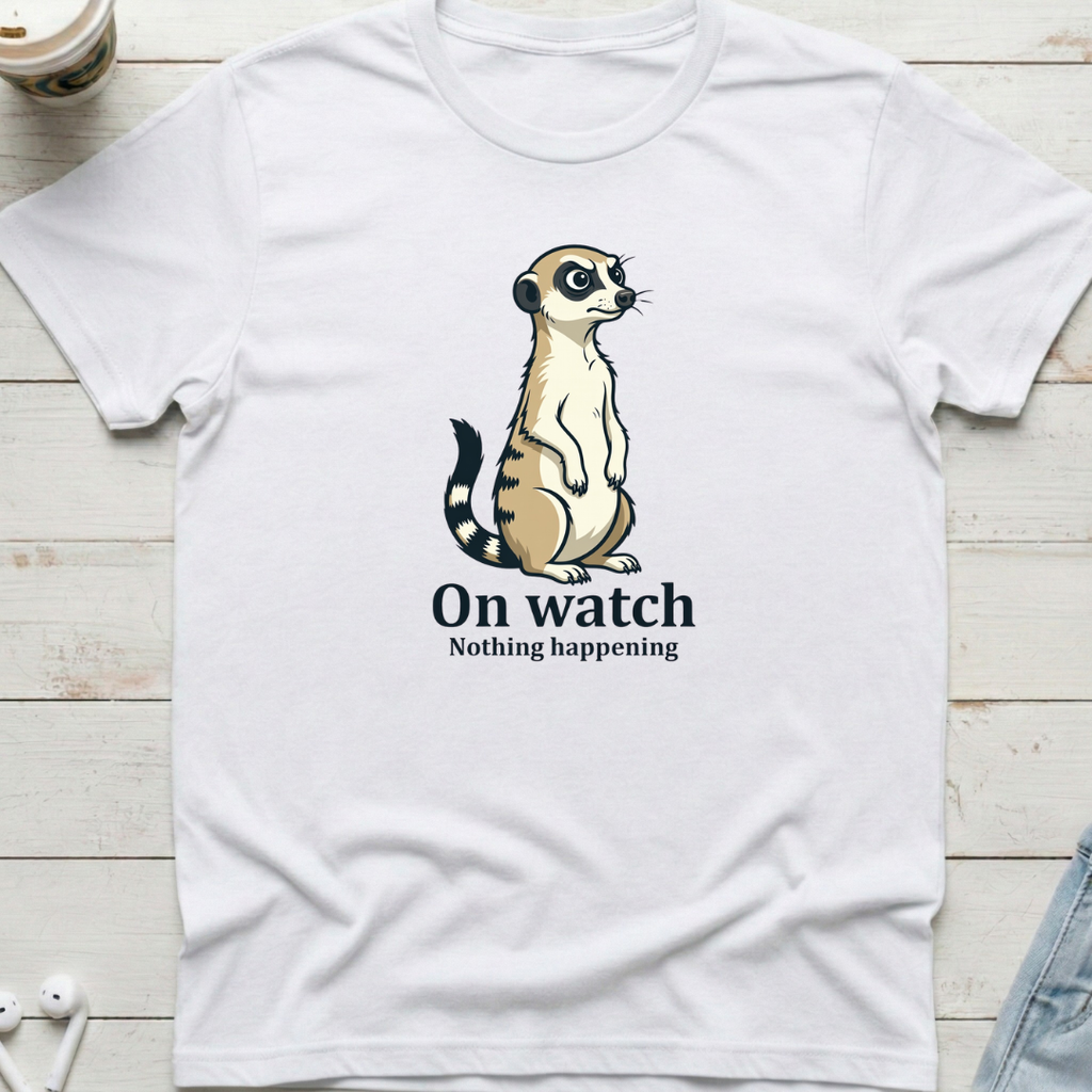 Meerkat On Watch Tee