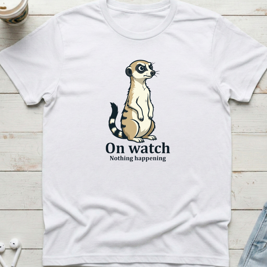 Meerkat On Watch Tee