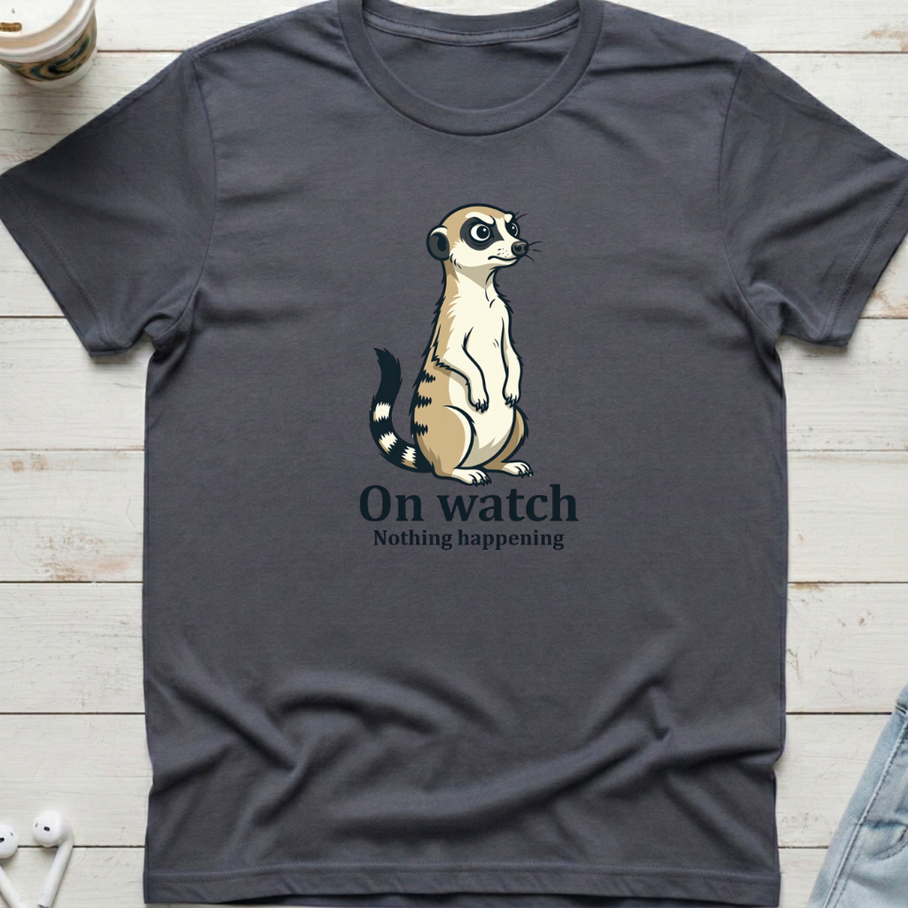 Meerkat On Watch Tee