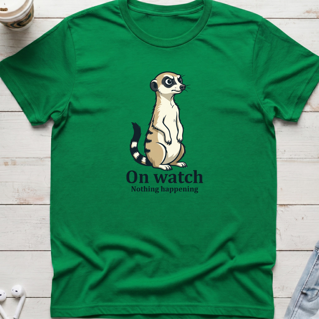 Meerkat On Watch Tee
