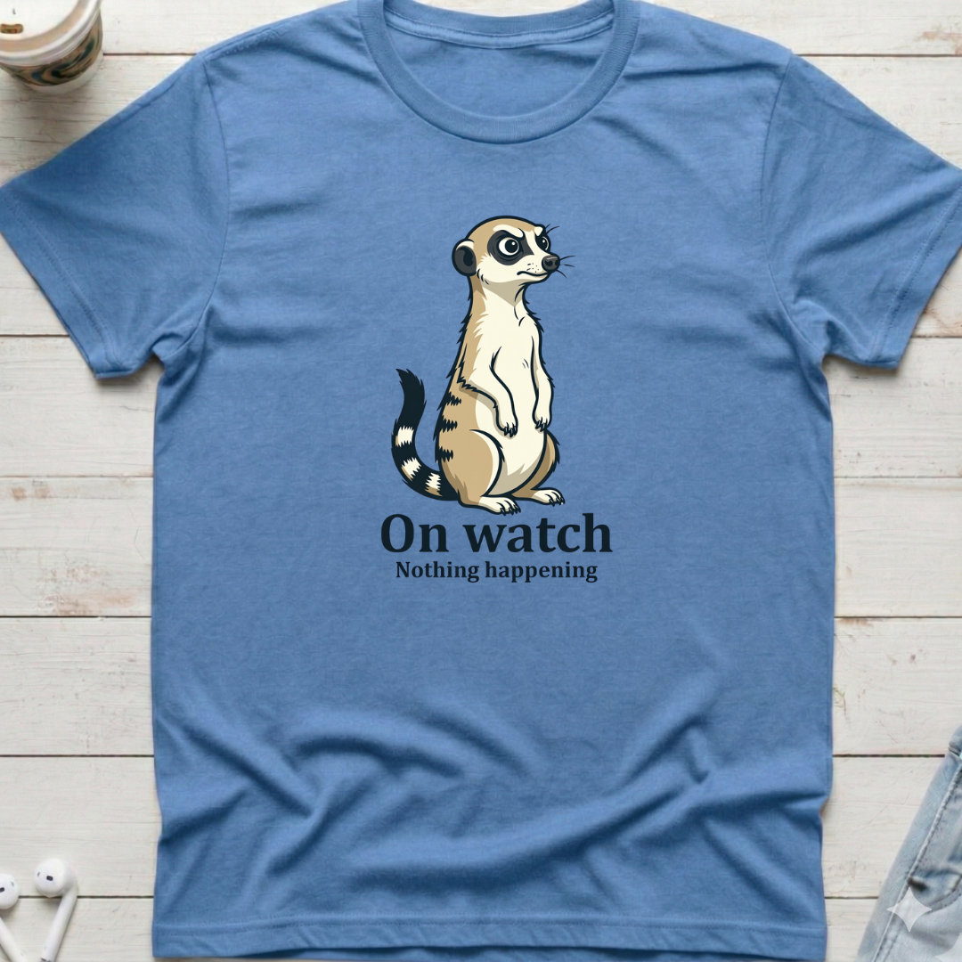 Meerkat On Watch Tee