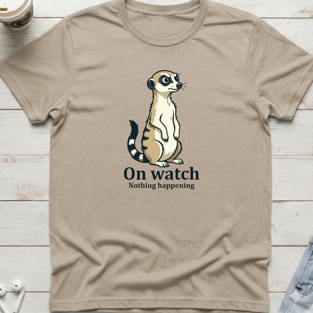 Meerkat On Watch Tee