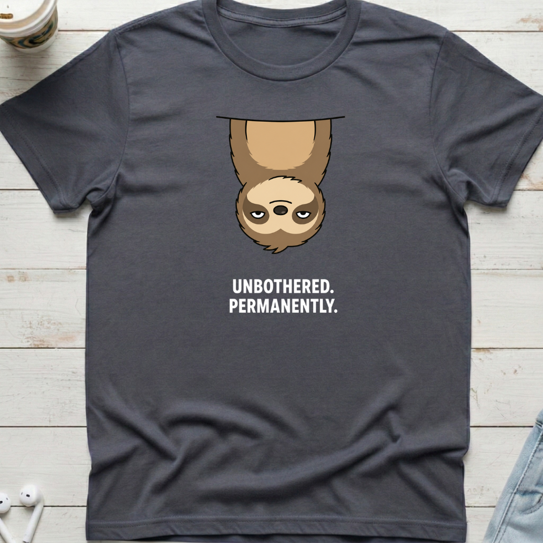 Unbothered Sloth Tee