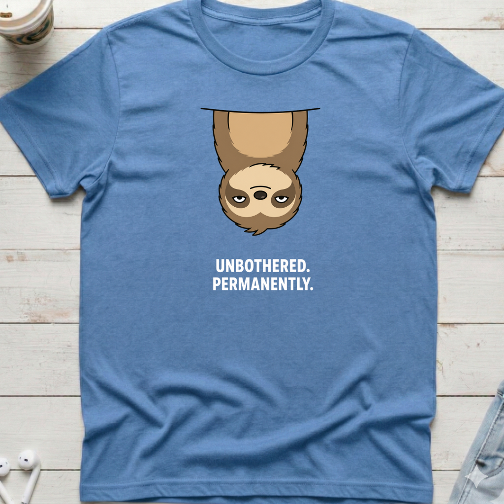 Unbothered Sloth Tee